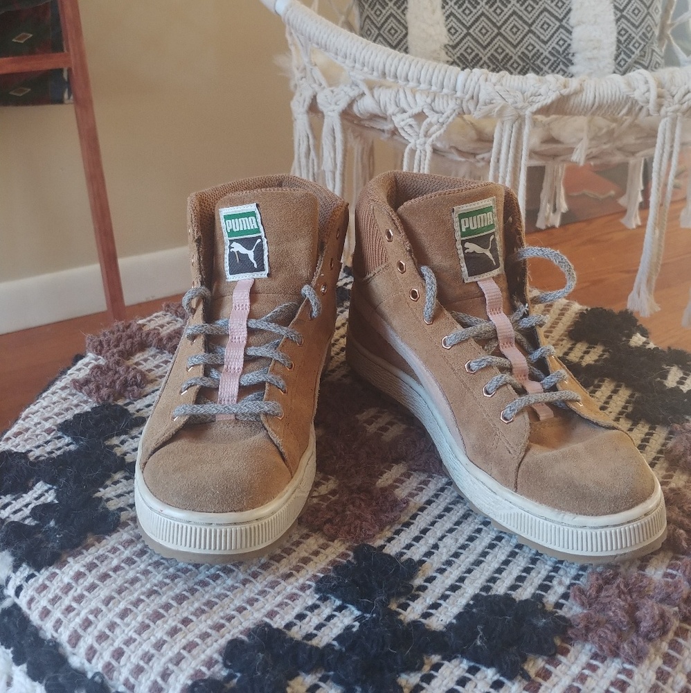 Winter Puma high tops